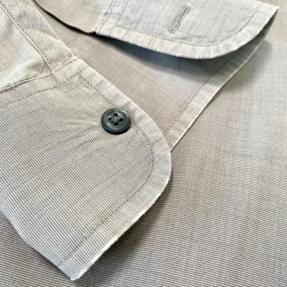 J. Crew Men's Long Sleeved Button Down Shirt - 16-16.5 neck